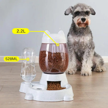 Automatic Pet Feeding & Drinking Fountain™
