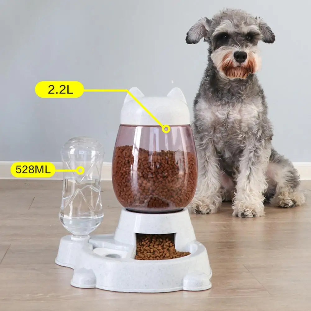 Automatic Pet Feeding & Drinking Fountain™