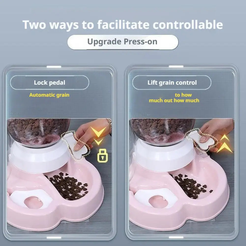 Automatic Pet Feeding & Drinking Fountain™